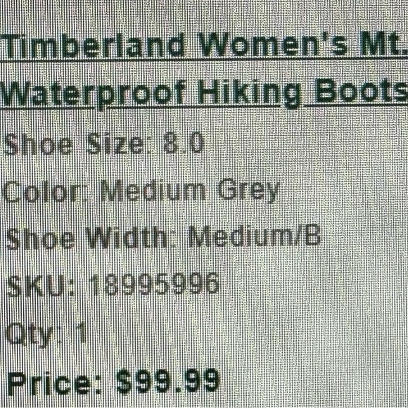 Women’s Timberland Hiking Boots - Picture 6 of 8